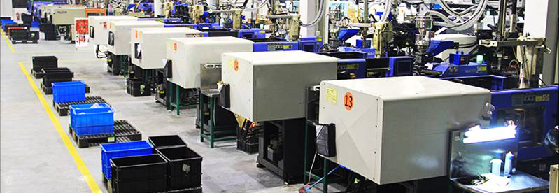 Line of Molding machines